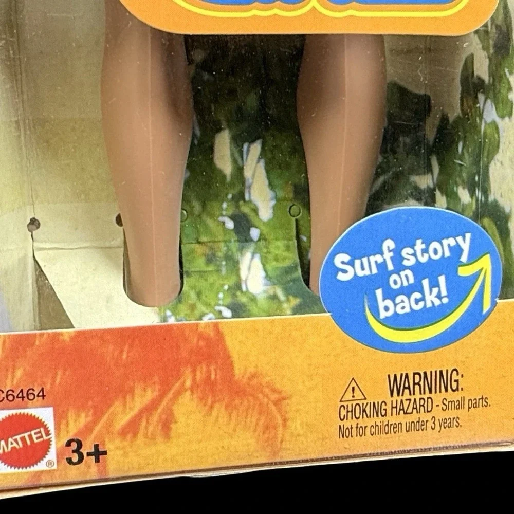 Mattel Barbie Cali Girl Ken Doll 2003 Surfer Beach Boy C6464 NRFB - READ
